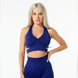 Alphalete True Índigo pant/bra outfit size medium